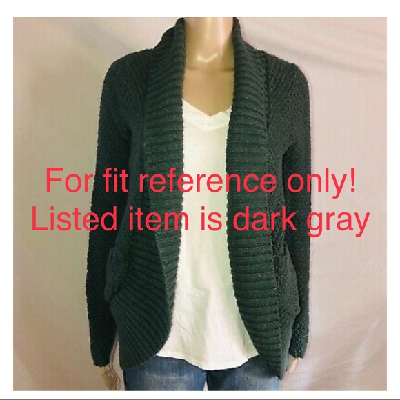 UO Chunky Marled Cocoon Cardigan with pockets - S - Picture 5 of 6